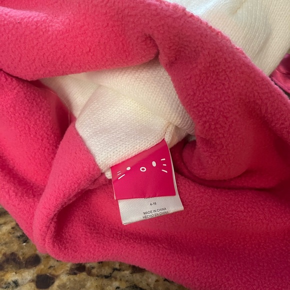 Hello Kitty Pink and Cream Kids Hat - Picture 5 of 6